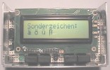 Sonderzeichen auf LCD