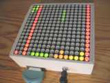 LED Modul in Holzkasten mit Tetris